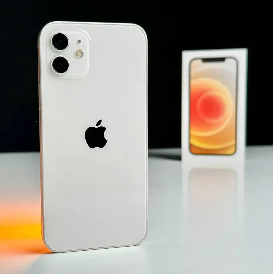 USED Apple iPhone 12 128GB White (MGHD3, MGJC3)🔋100%(Состояние - 9/10, Комплект - iPhone | гарантия - 1 мес.)