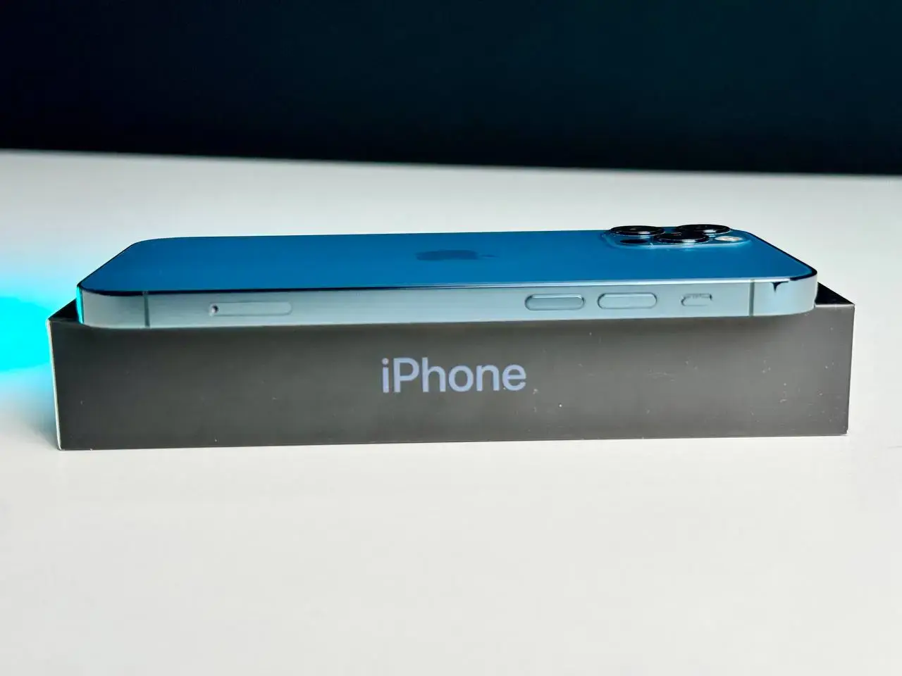 USED Apple iPhone 12 Pro 256GB Pacific Blue (MGLW3, MGMT3)🔋86%(Стан - 9.5/10, Комплект - Повний | гарантія - 1 міс.)