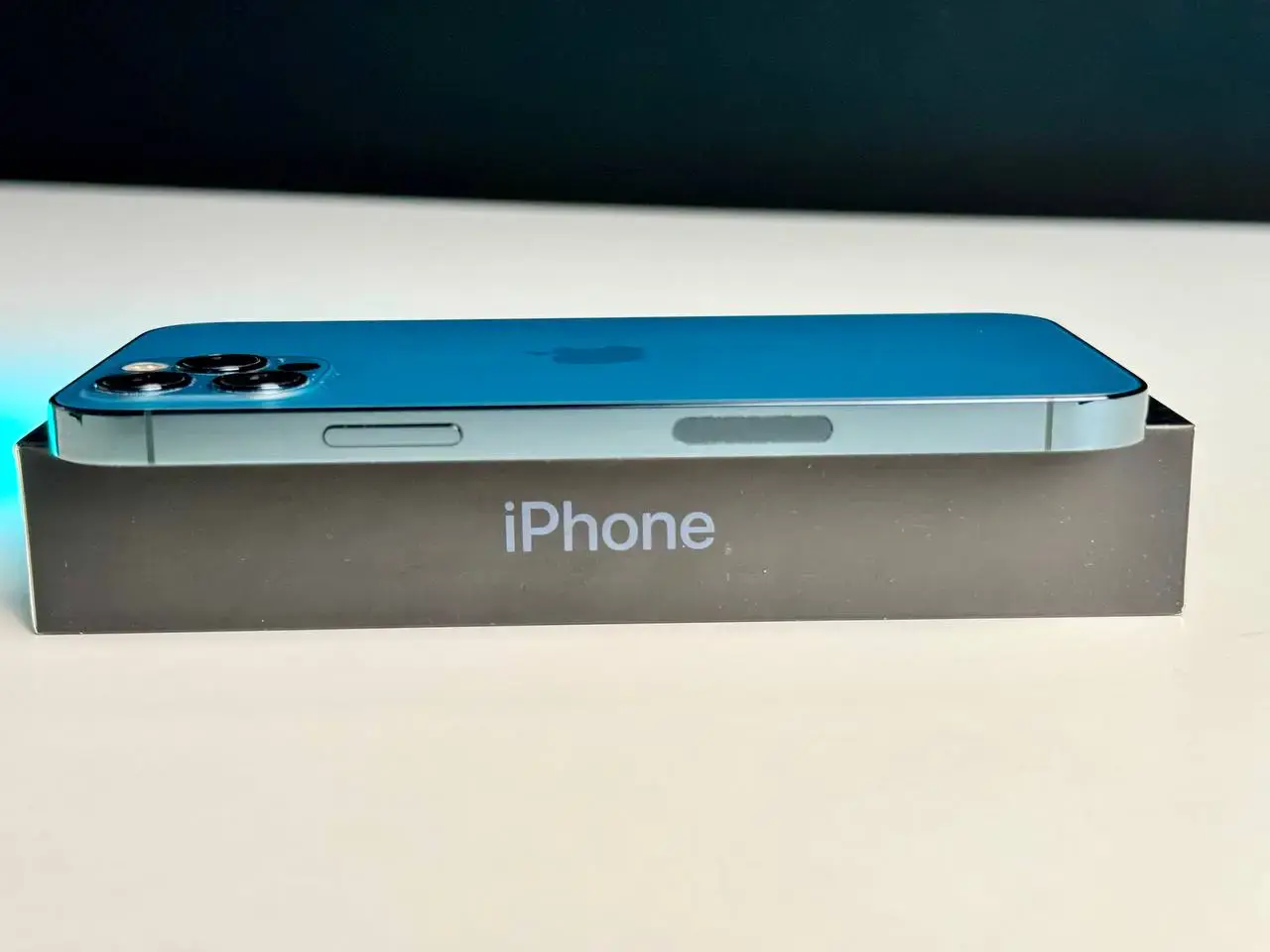 USED Apple iPhone 12 Pro 256GB Pacific Blue (MGLW3, MGMT3)🔋86%(Стан - 9.5/10, Комплект - Повний | гарантія - 1 міс.)