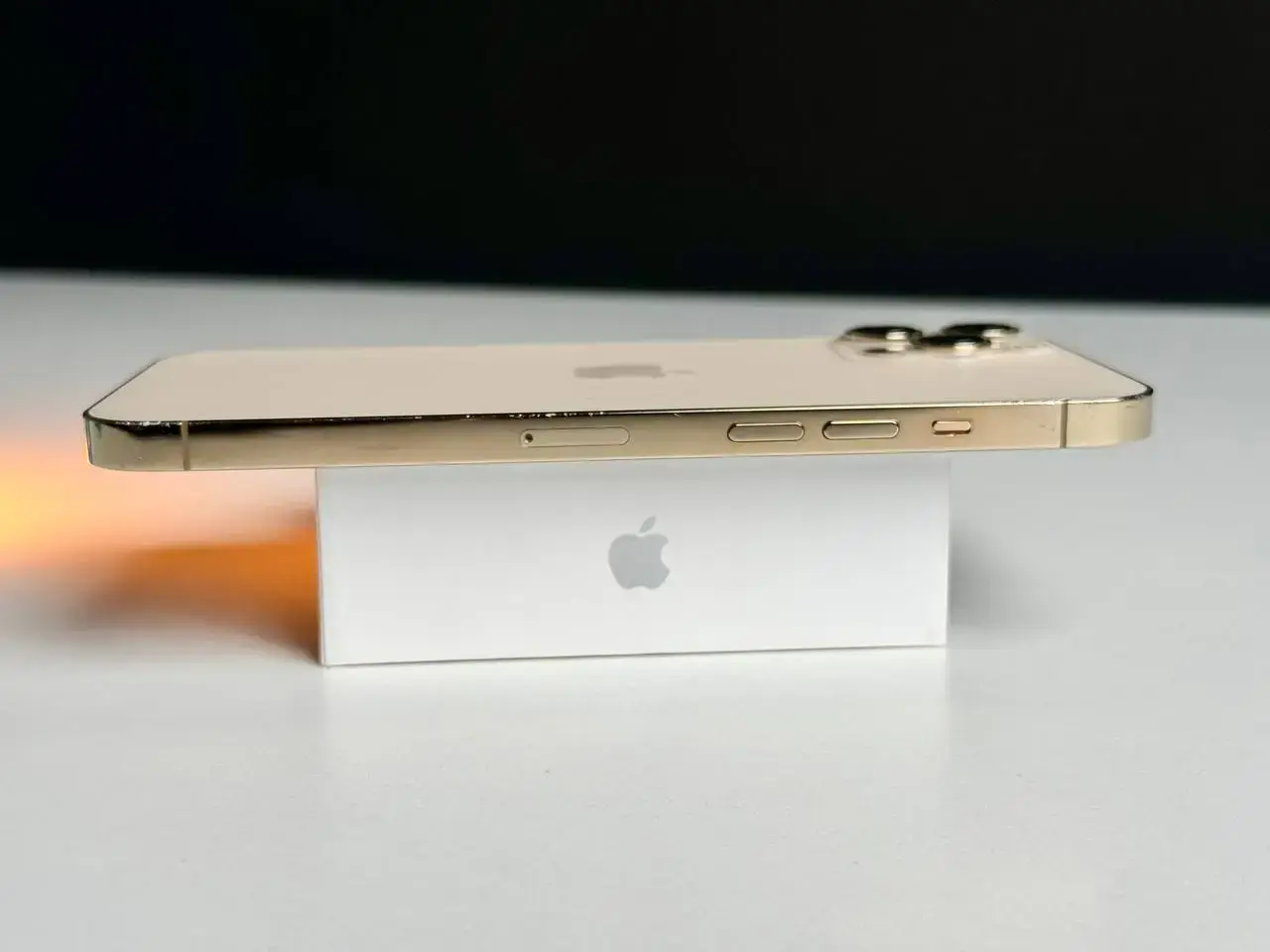 USED Apple iPhone 12 Pro Max 256GB Gold (MGCM3, MGDE3)🔋100%(Состояние - 8/10, Комплект - iPhone | гарантия - 1 мес.)