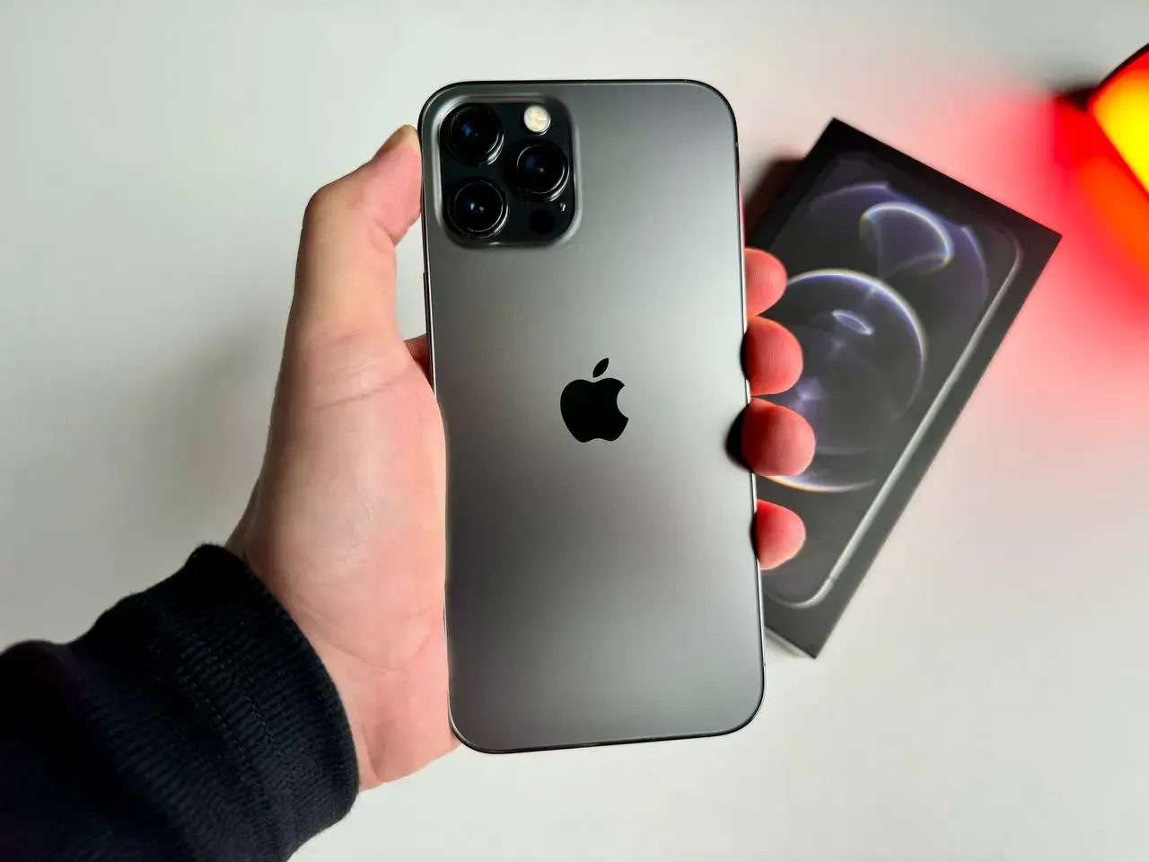 USED Apple iPhone 12 Pro Max 256GB Graphite (MGCK3, MGDC3)🔋100%(Стан - 9/10, Комплект - Повний | гарантія - 1 міс.)