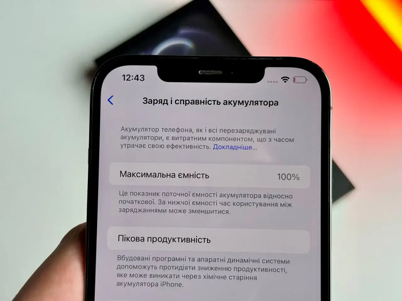 USED Apple iPhone 12 Pro Max 256GB Graphite (MGCK3, MGDC3)🔋100%(Стан - 9/10, Комплект - Повний | гарантія - 1 міс.)