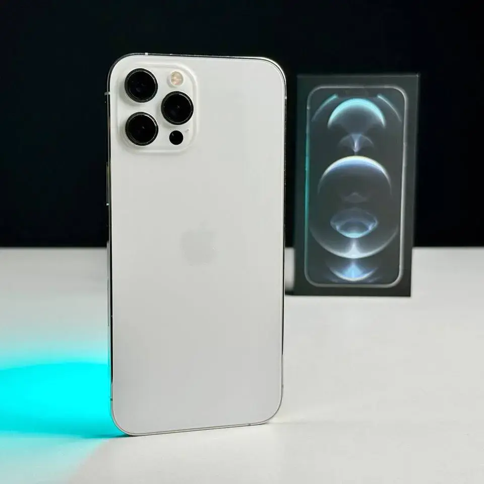 USED Apple iPhone 12 Pro Max 256GB Silver (MGCL3, MGDD3)🔋100%(Стан - 8.5/10, Комплект - Повний | гарантія - 1 міс.)