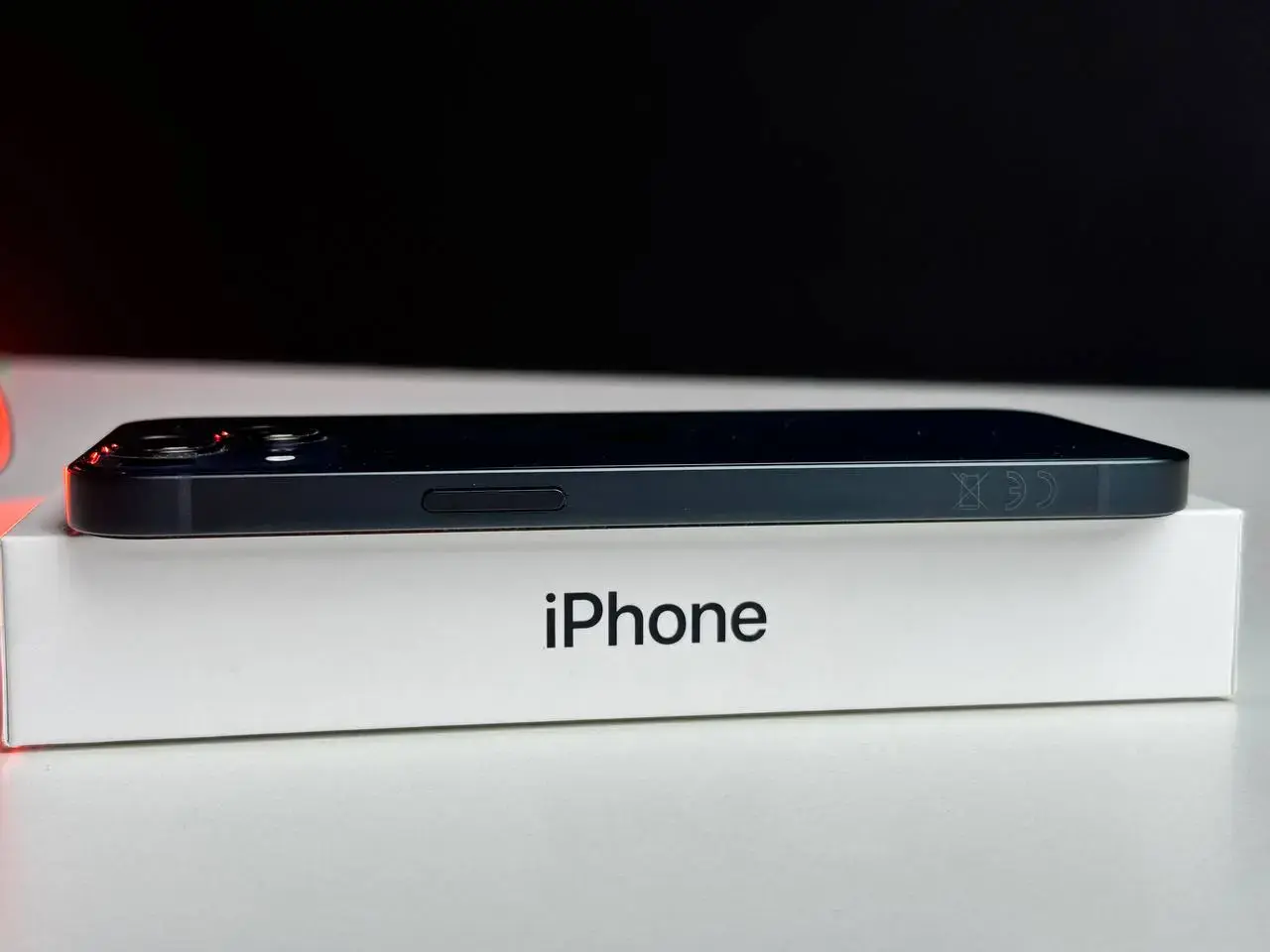 USED Apple iPhone 13 256GB Midnight (MLMU3, MLQ63)🔋90%(Состояние - 9.5/10, Комплект - Полное | гарантия - 1 мес.)