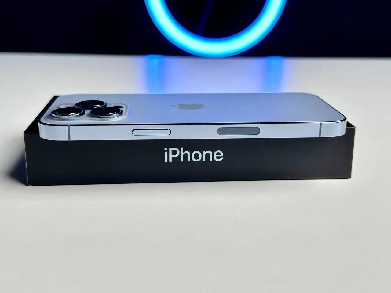 USED Apple iPhone 13 Pro 256GB Sierra Blue (MLU03, MLVP3)🔋85%(Состояние - 8.5/10, Комплект - полное | гарантия - 1 мес.)