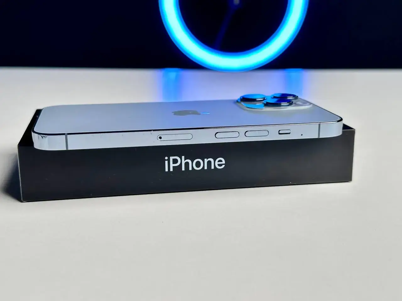 USED Apple iPhone 13 Pro 256GB Sierra Blue (MLU03, MLVP3)🔋85%(Состояние - 8.5/10, Комплект - полное | гарантия - 1 мес.)