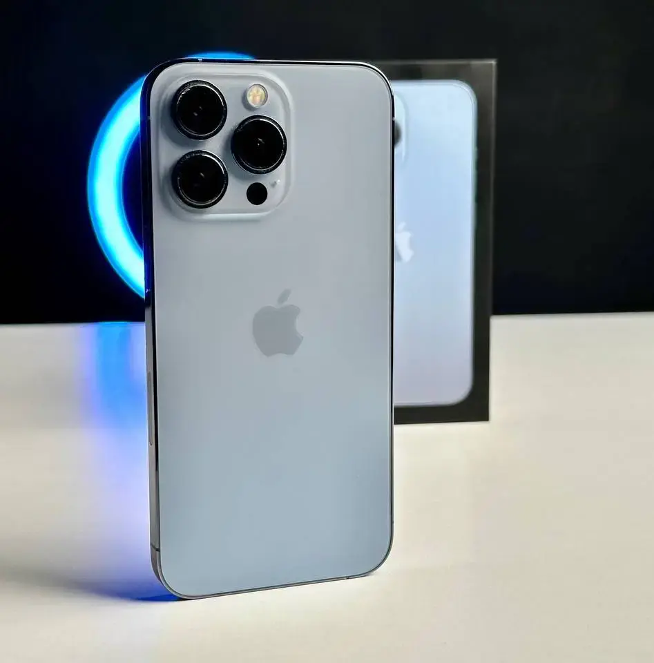 USED Apple iPhone 13 Pro 256GB Sierra Blue (MLU03, MLVP3)🔋85%(Состояние - 8.5/10, Комплект - полное | гарантия - 1 мес.)