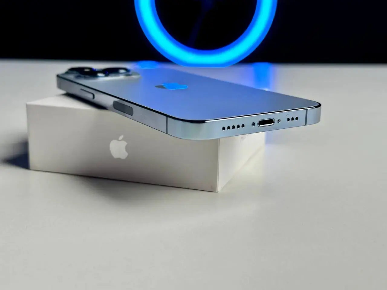 USED Apple iPhone 13 Pro 256GB Sierra Blue (MLU03, MLVP3)🔋87%(Стан - 9/10, Комплект - iPhone | гарантія - 1 міс.)