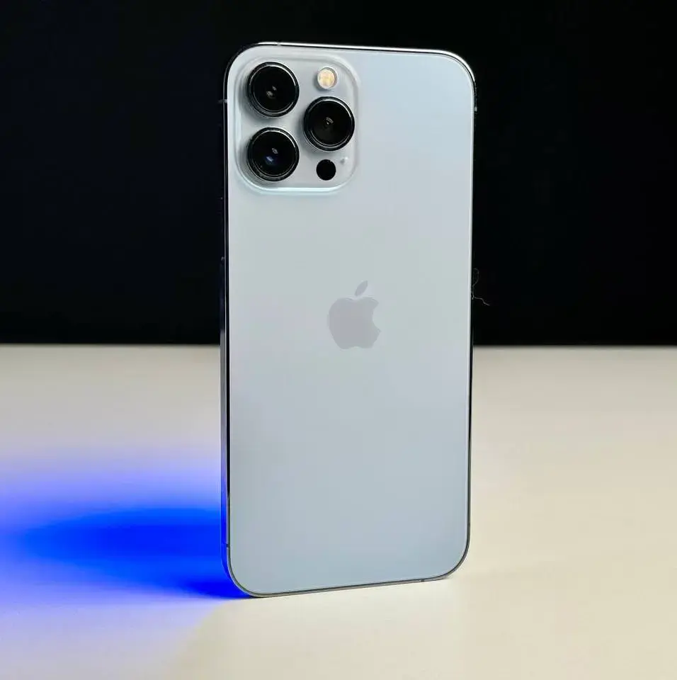 USED Apple iPhone 13 Pro Max 128GB Sierra Blue (MLKP3, MLL93)🔋88%(Состояние - 8.5/10, Комплект - iPhone | гарантия - 1 мес.)