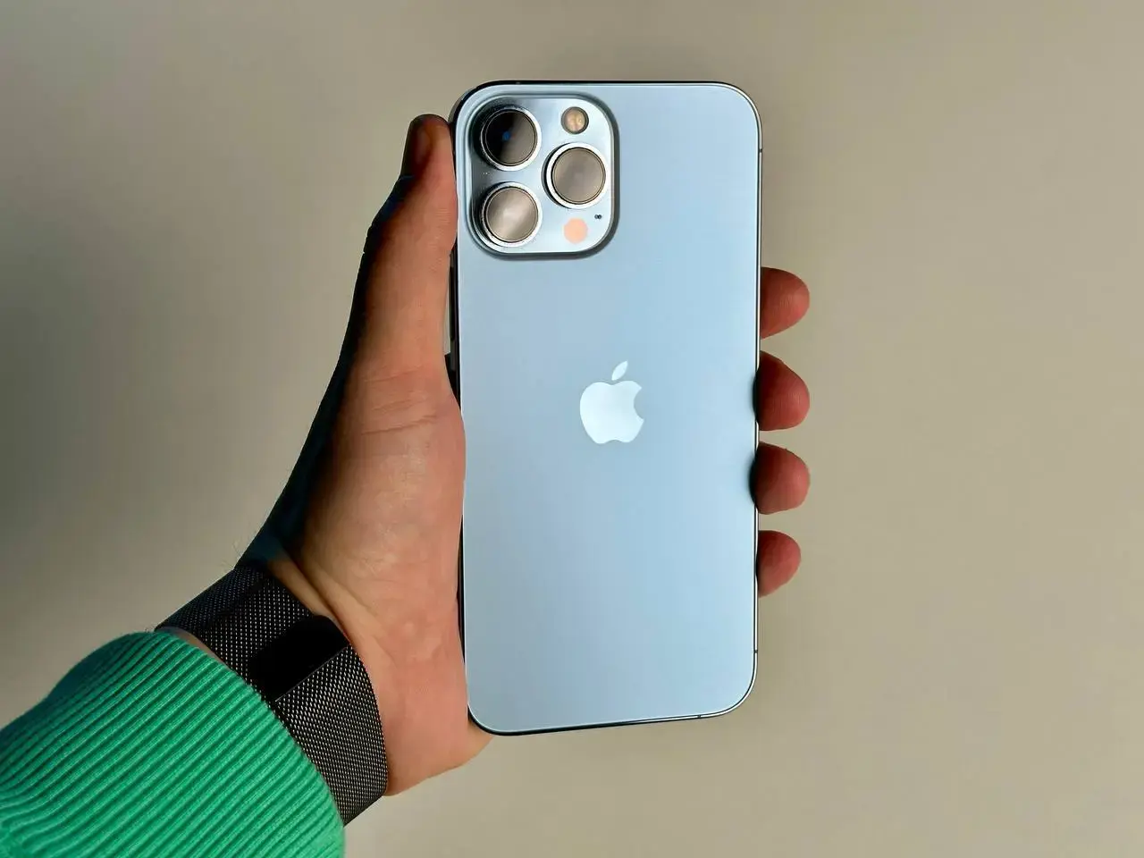 USED Apple iPhone 13 Pro Max 128GB Sierra Blue (MLKP3, MLL93)🔋88%(Стан - 9/10, Комплект - Повний | гарантія - 1 міс.)