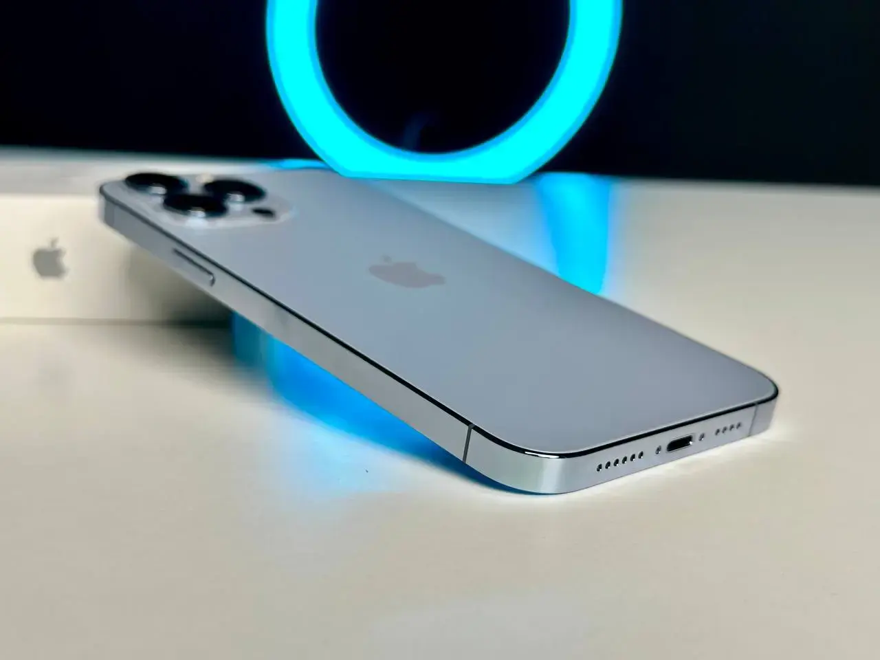 USED Apple iPhone 13 Pro Max 128GB Sierra Blue (MLKP3, MLL93)🔋88%(Стан - 9/10, Комплект - Повний | гарантія - 1 міс.)