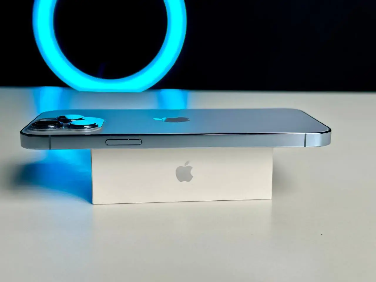 USED Apple iPhone 13 Pro Max 128GB Sierra Blue (MLKP3, MLL93)🔋88%(Стан - 9/10, Комплект - Повний | гарантія - 1 міс.)