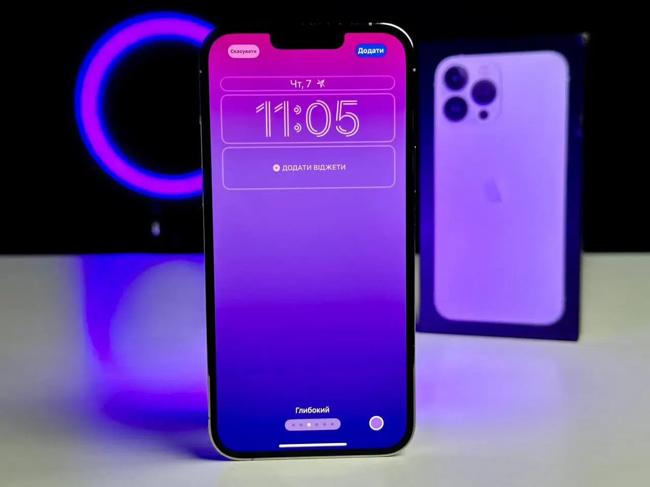 USED Apple iPhone 13 Pro Max 256GB Silver (MLKT3, MLLC3)🔋88%(Стан - 9/10, Комплект - Повний | гарантія - 1 міс.)