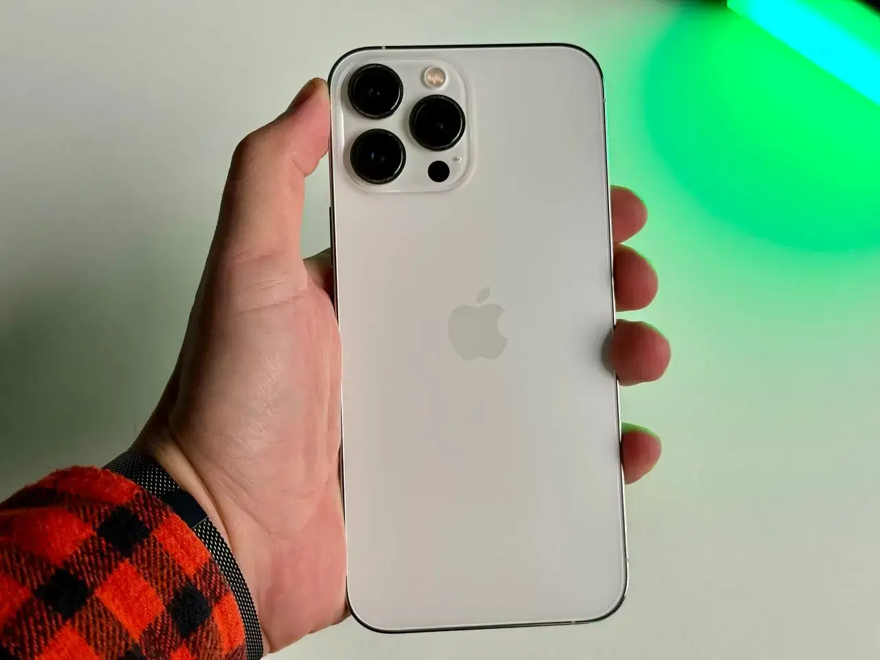 USED Apple iPhone 13 Pro Max 256GB Silver (MLKT3, MLLC3)🔋94%(Стан - 9/10, Комплект - iPhone | гарантія - 1 міс.)