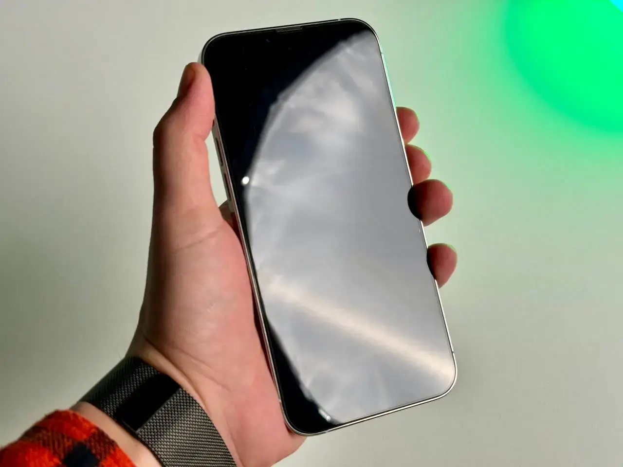 USED Apple iPhone 13 Pro Max 256GB Silver (MLKT3, MLLC3)🔋94%(Стан - 9/10, Комплект - iPhone | гарантія - 1 міс.)