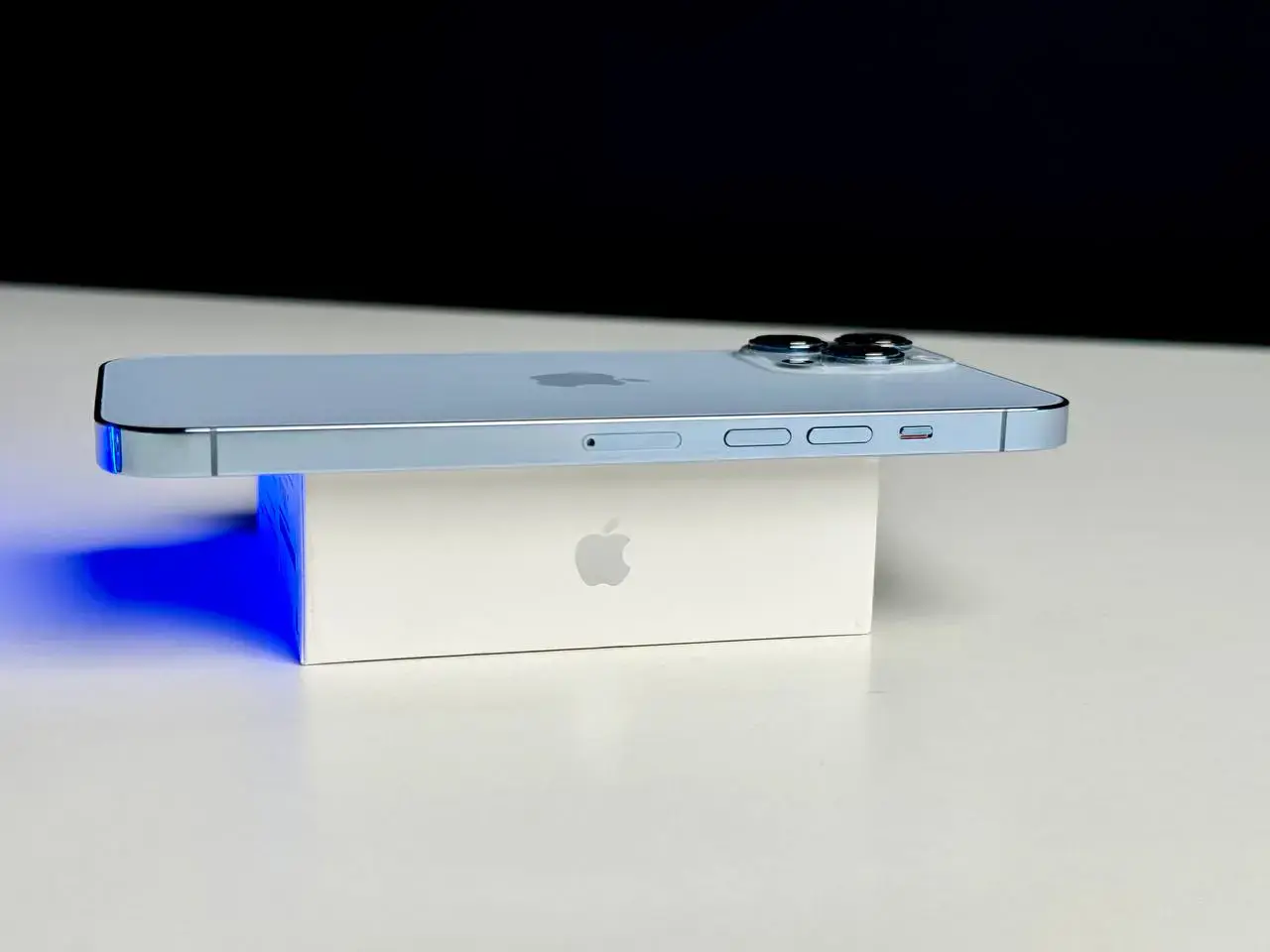 USED Apple iPhone 13 Pro Max 512GB Sierra Blue (MLL03, MLLJ3)🔋100%(Стан - 9/10, Комплект - iPhone | гарантія - 1 міс.)