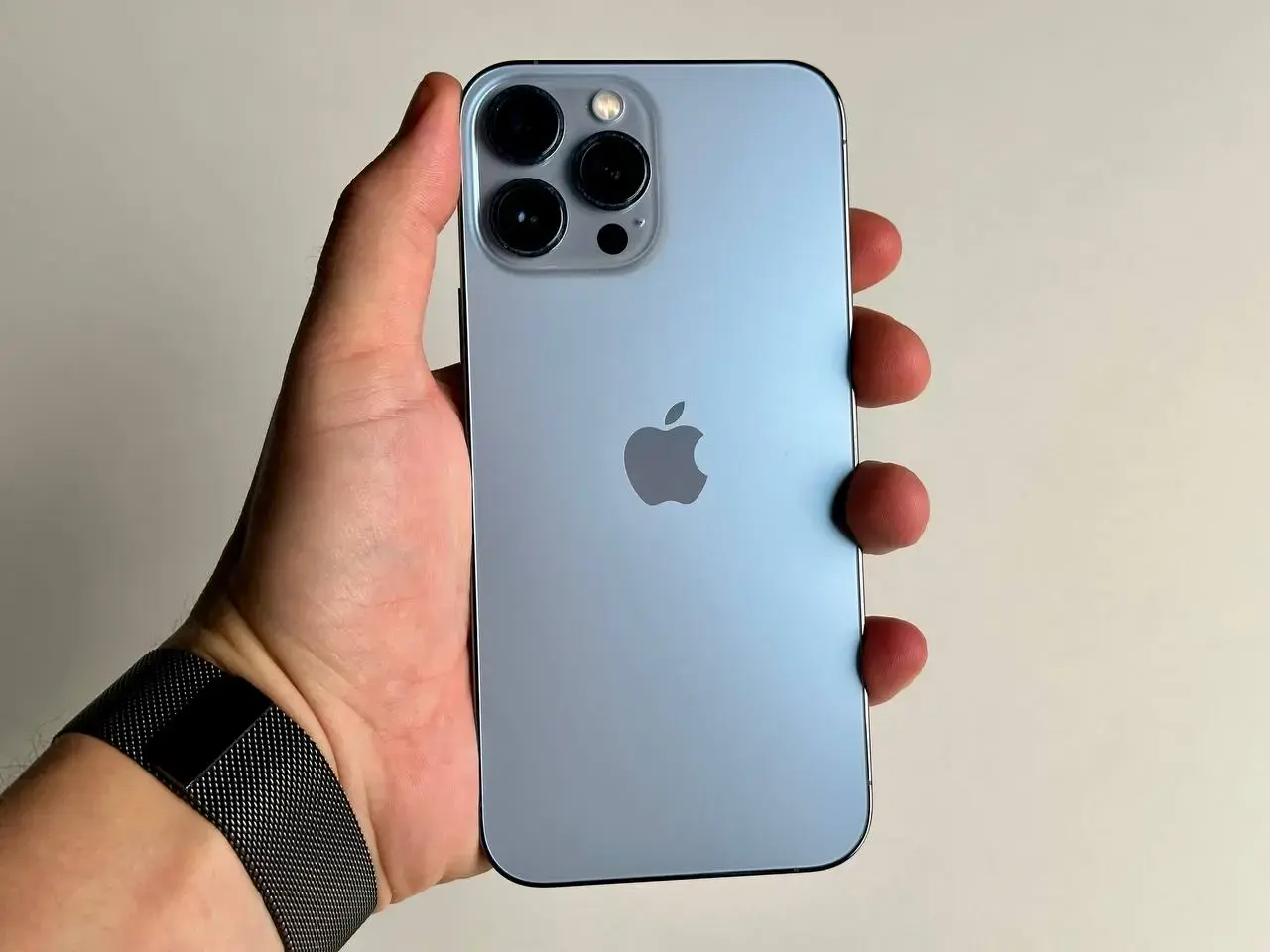 USED Apple iPhone 13 Pro Max 512GB Sierra Blue (MLL03, MLLJ3)🔋85%(Стан - 9/10, Комплект - iPhone, кабель | гарантія - 1 міс.)