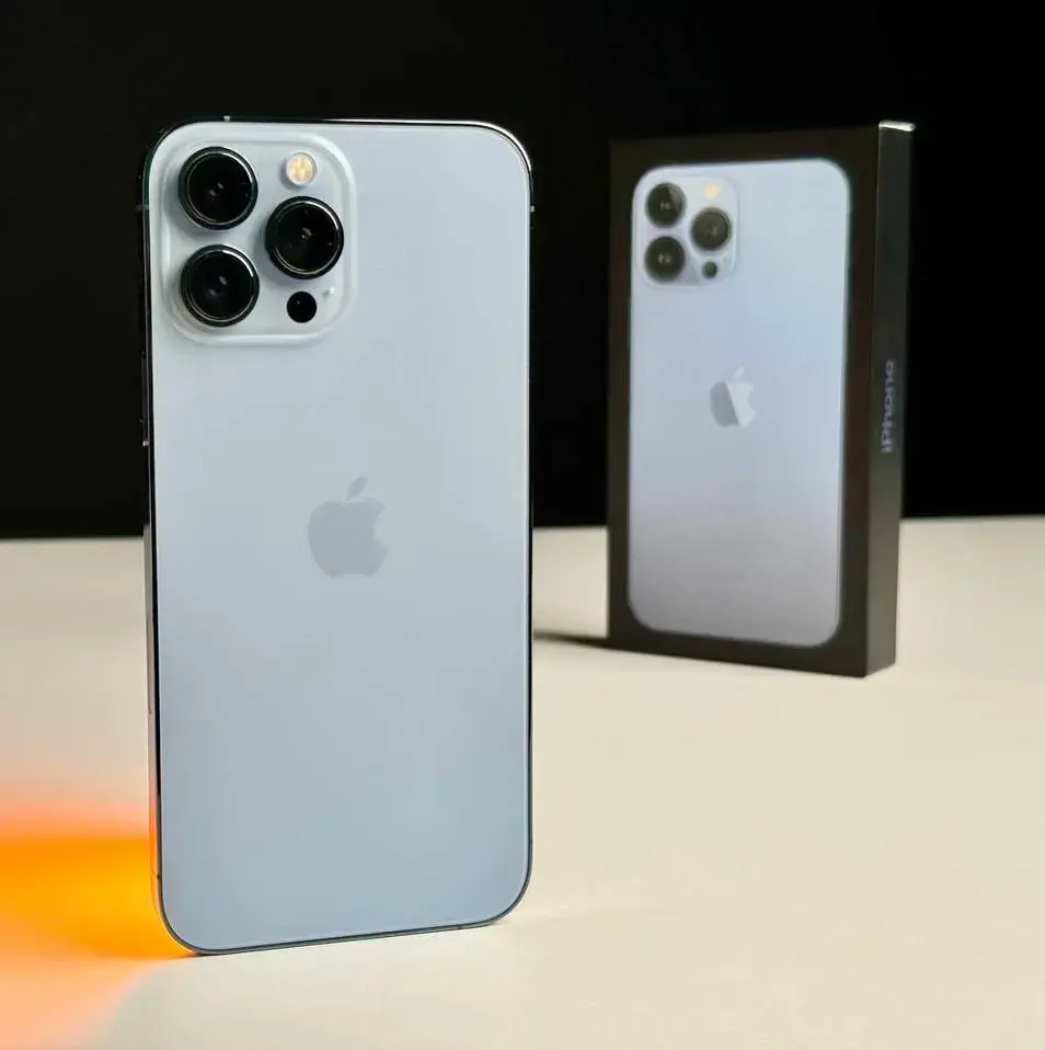 USED Apple iPhone 13 Pro Max 512GB Sierra Blue (MLL03, MLLJ3)🔋86%(Состояние - 9/10, Комплект - iPhone | гарантия - 1 мес.)