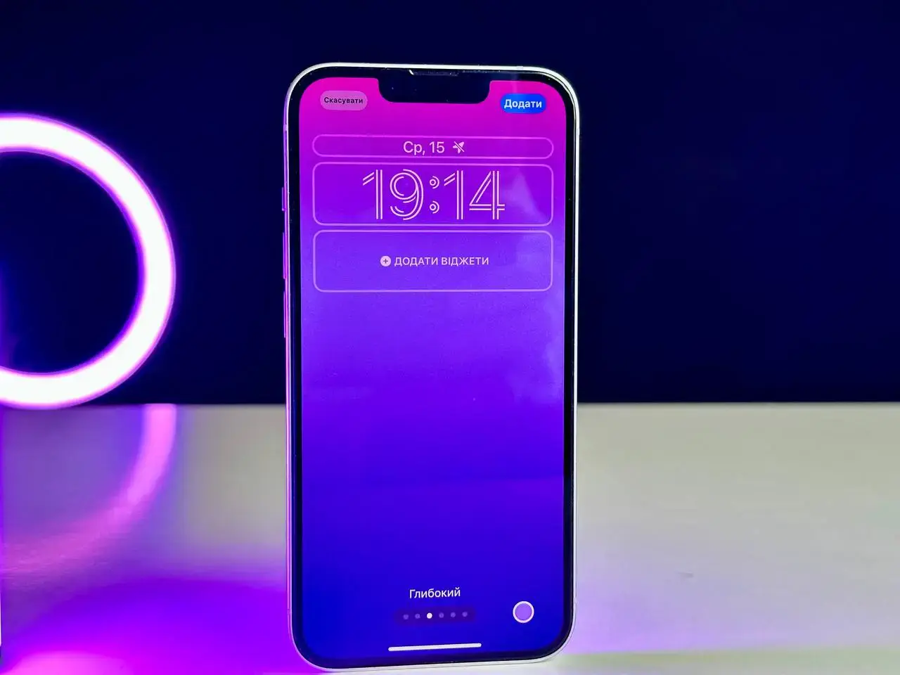 USED Apple iPhone 14 128GB Purple (MPV03)🔋90%(Стан - 10/10, Комплект - повний | гарантія - 1 міс.)