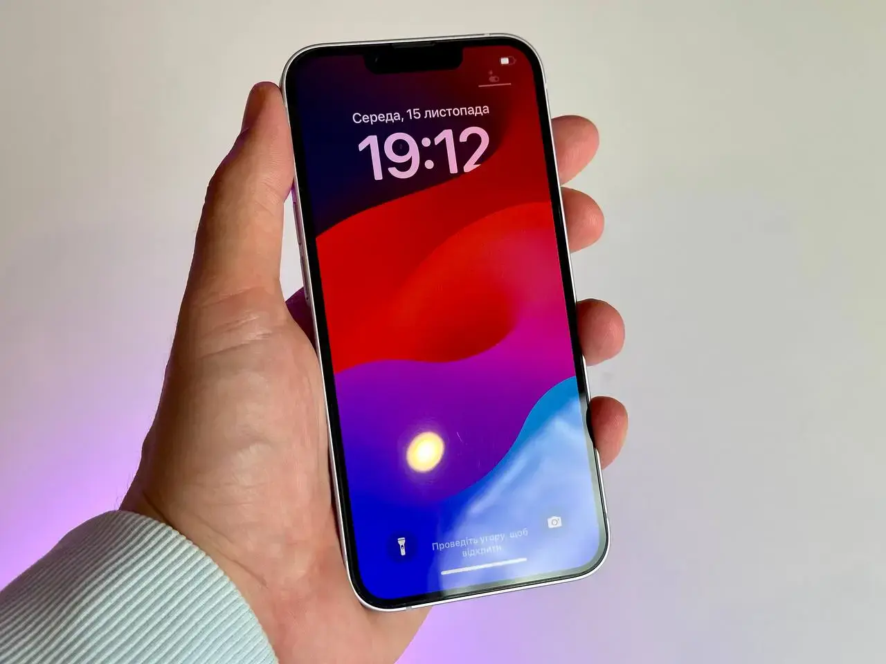 USED Apple iPhone 14 128GB Purple (MPV03)🔋90%(Стан - 10/10, Комплект - повний | гарантія - 1 міс.)