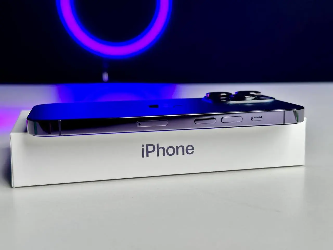 USED Apple iPhone 14 Pro 128GB Deep Purple (MQ0G3)🔋100%(Состояние - 9.9/10, Комплект - полное | гарантия - 1 мес.)