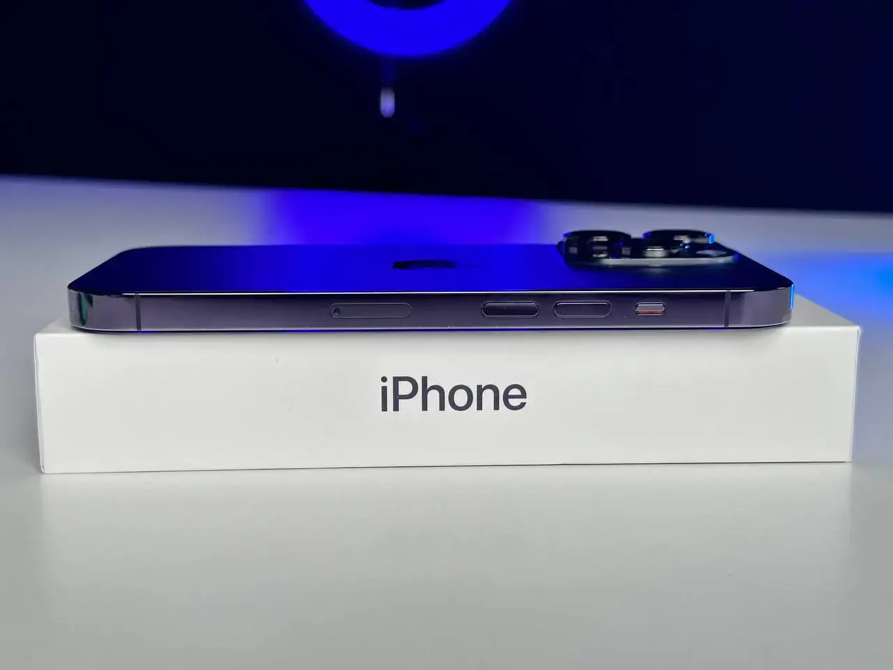 USED Apple iPhone 14 Pro 128GB Deep Purple (MQ0G3)🔋91%(Состояние - 9/10, Комплект - полное | гарантия - 1 мес.)