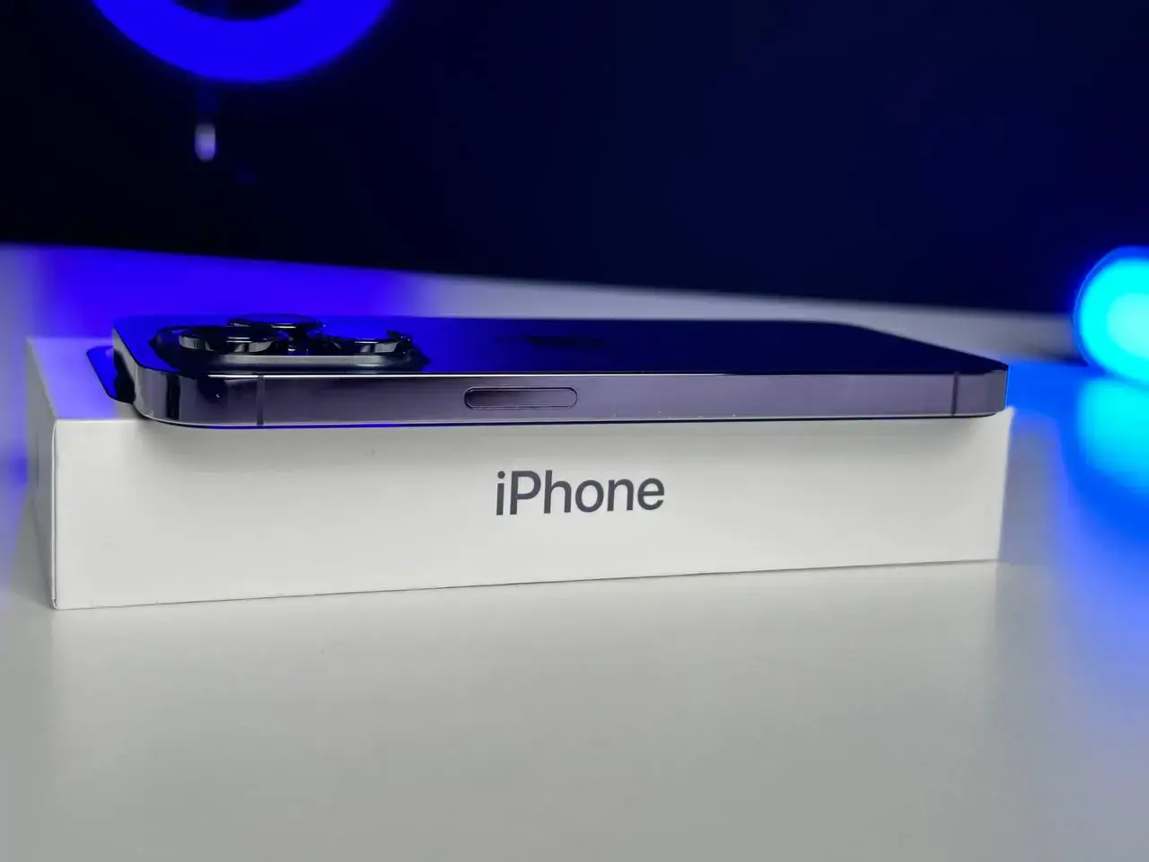 USED Apple iPhone 14 Pro 128GB Deep Purple (MQ0G3)🔋91%(Состояние - 9/10, Комплект - полное | гарантия - 1 мес.)