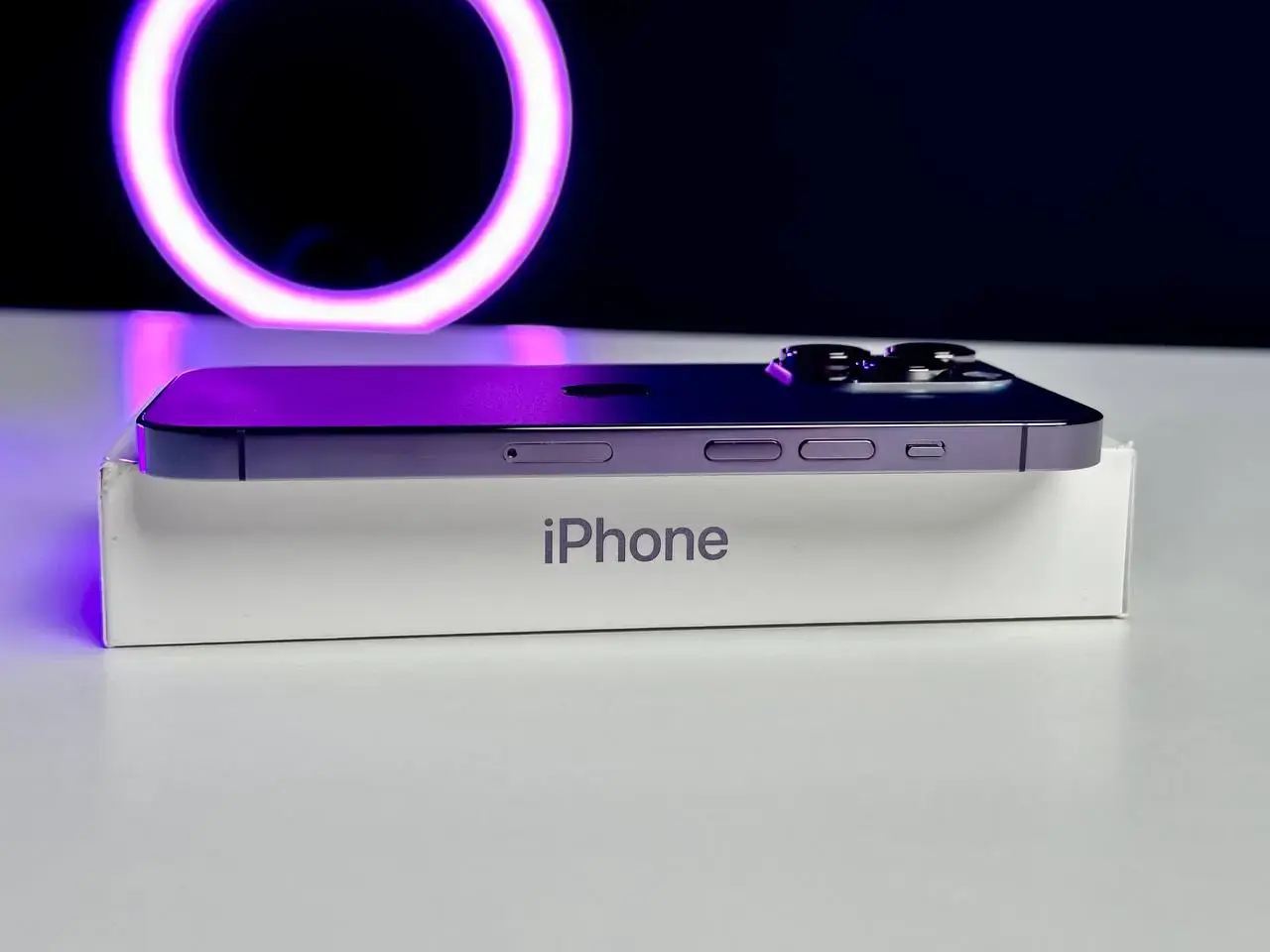USED Apple iPhone 14 Pro 256GB Deep Purple (MQ1F3)🔋100%(Стан - 9/10, Комплект - повний | гарантія - 6 міс.)