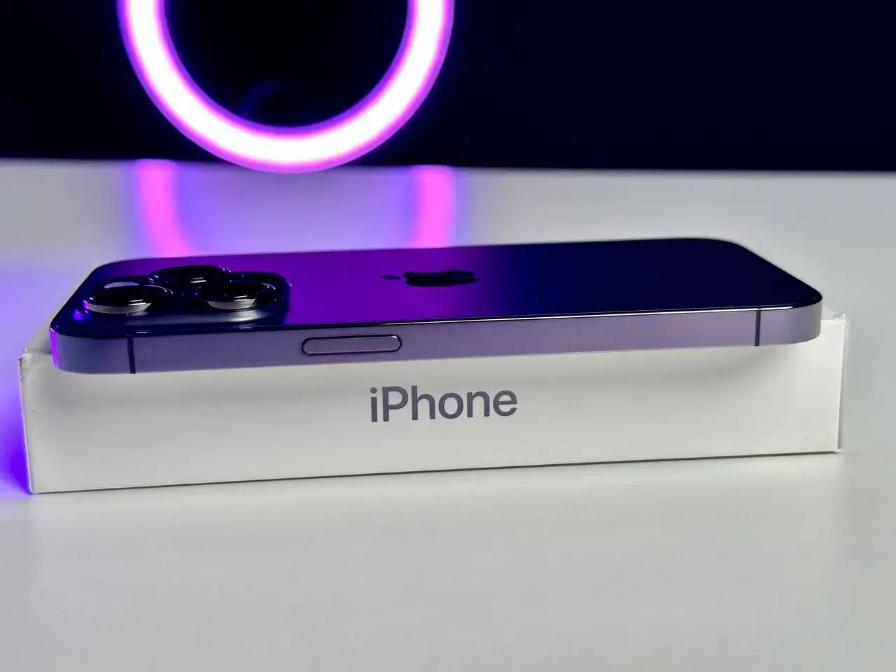 USED Apple iPhone 14 Pro 256GB Deep Purple (MQ1F3)🔋100%(Стан - 9/10, Комплект - повний | гарантія - 6 міс.)