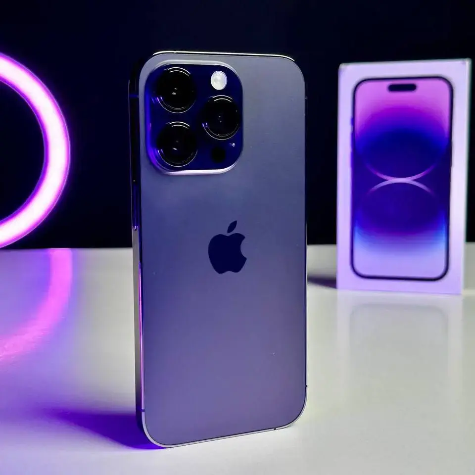 USED Apple iPhone 14 Pro 256GB Deep Purple (MQ1F3)🔋100%(Состояние - 9/10, Комплект - Полный | гарантия - 6 мес.)