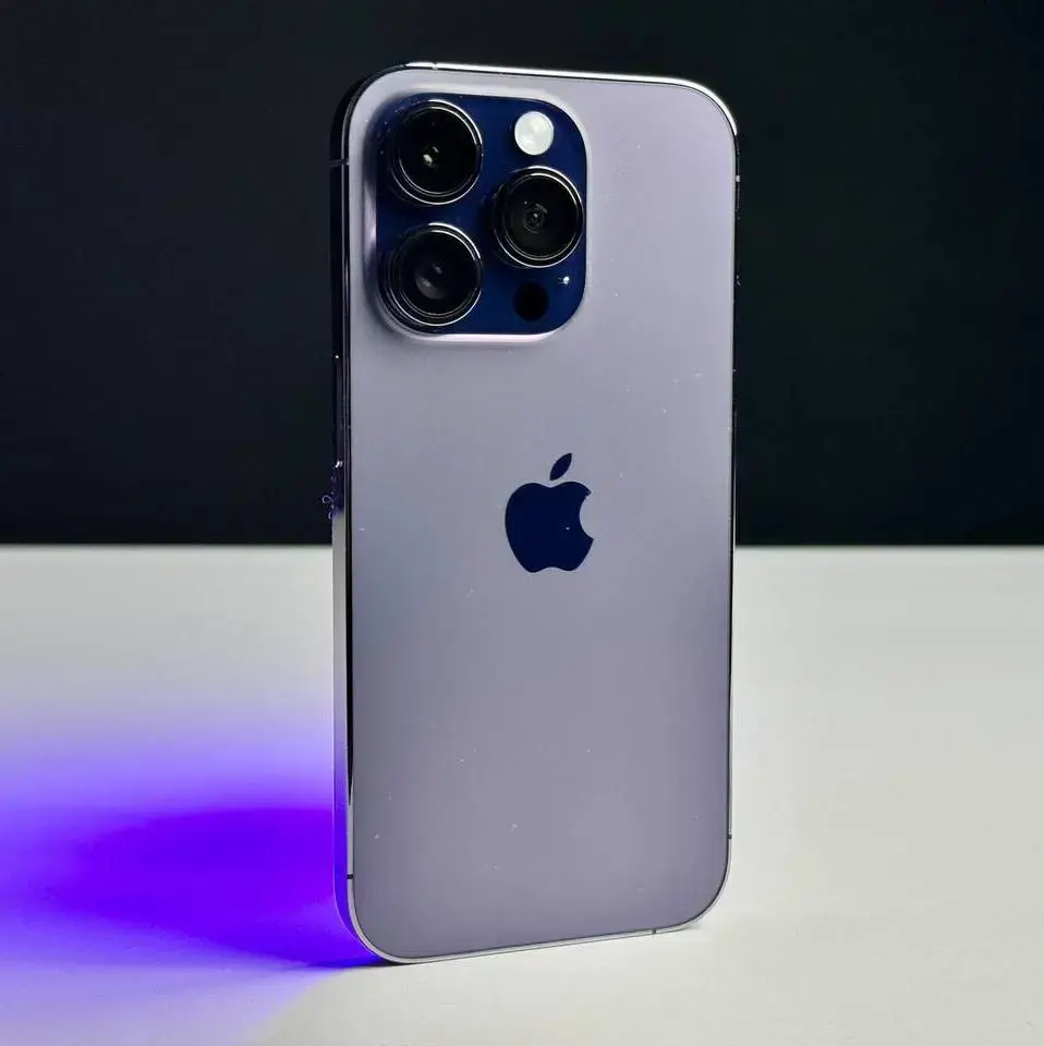 USED Apple iPhone 14 Pro 256GB Deep Purple (MQ1F3)🔋99%(Состояние - 8.9/10, Комплект - iPhone | гарантия - 3 мес.)