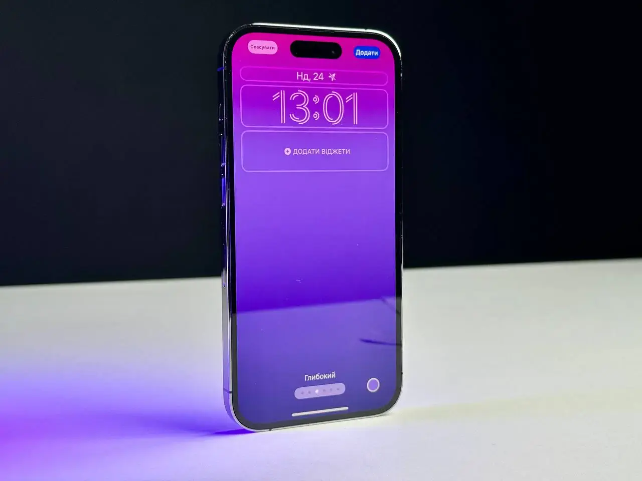 USED Apple iPhone 14 Pro 256GB Deep Purple (MQ1F3)🔋99%(Стан - 8.9/10, Комплект - iPhone | гарантія - 3 міс.)