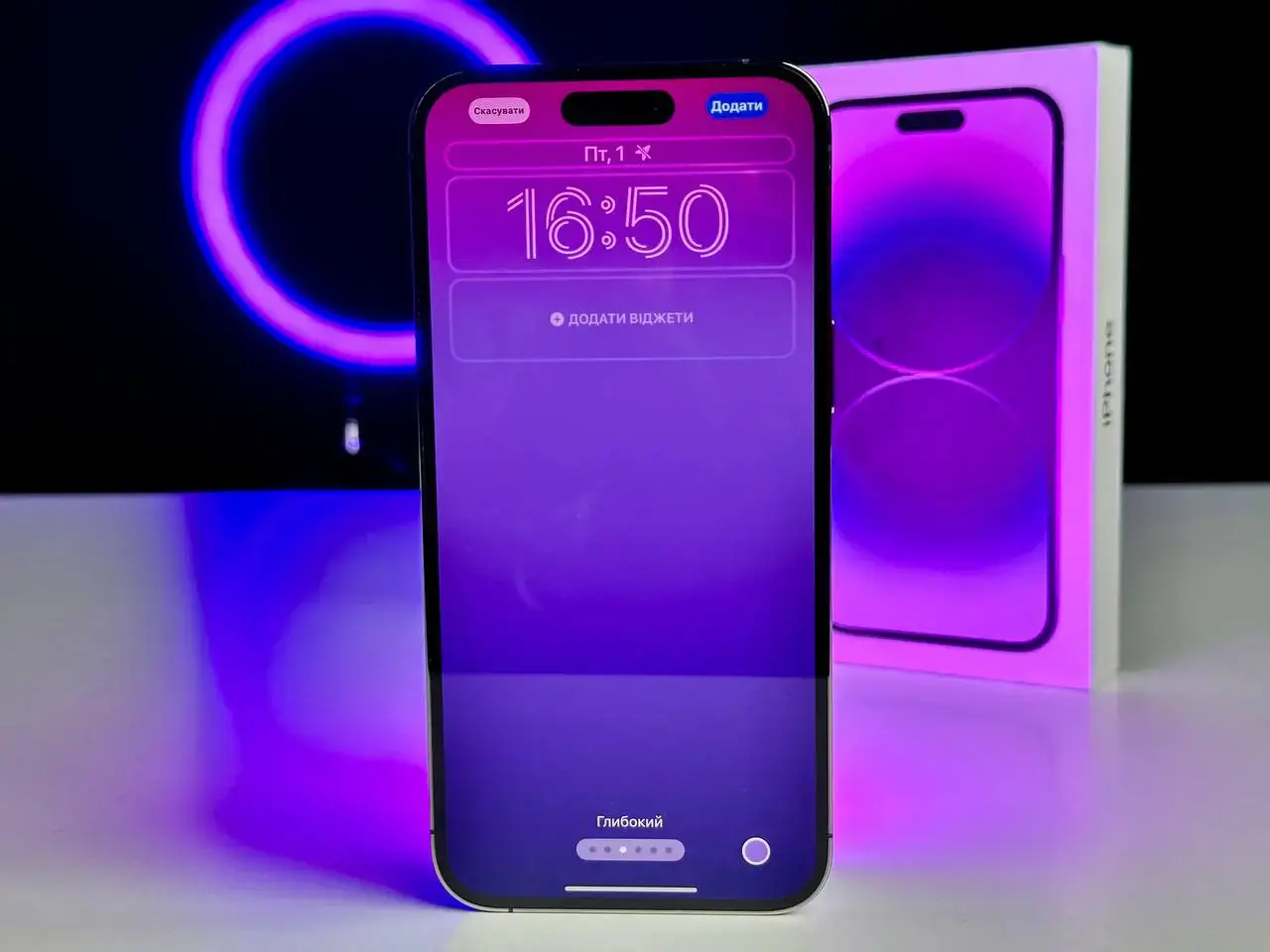 USED Apple iPhone 14 Pro Max 512GB Deep Purple (MQAM3)🔋89%(Состояние - 9.5/10, Комплект - полный | гарантия - 1 мес.)