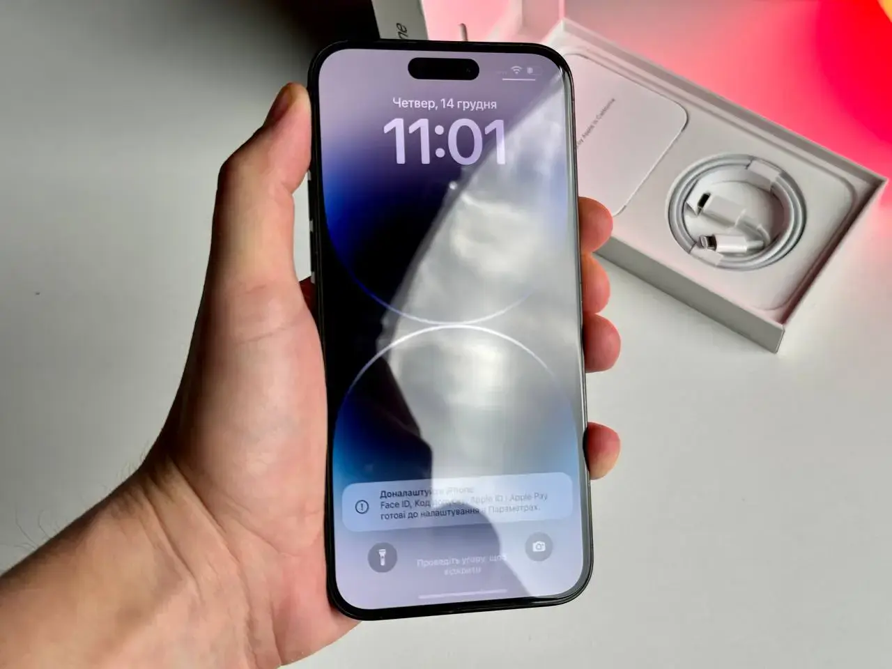 USED Apple iPhone 14 Pro Max 512GB Space Black (MQAF3)🔋98%(Стан - 9.7/10, Комплект - Повний | гарантія - 1 міс.)