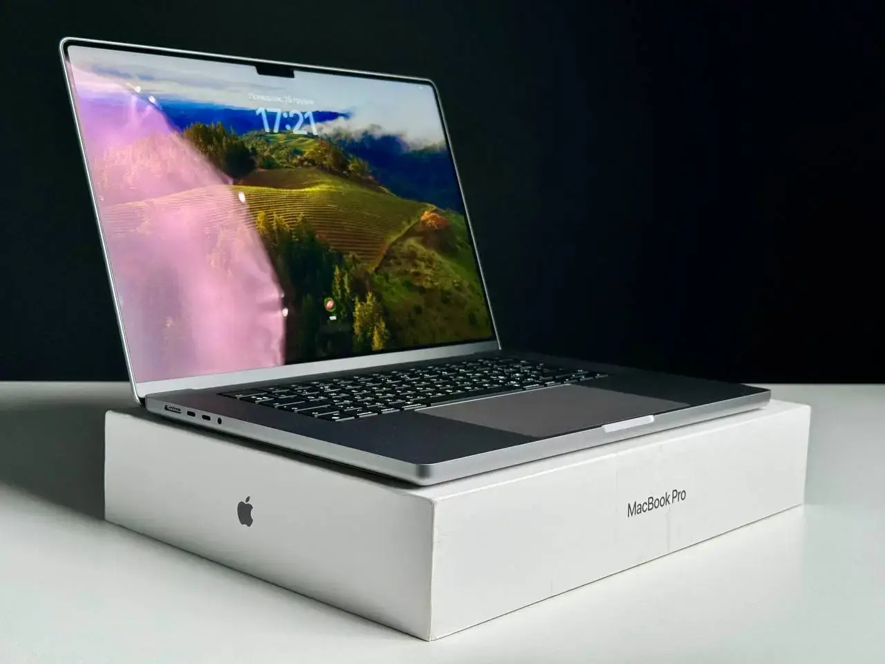 USED MacBook Pro 16" Space Gray (MK193) 2021🔋97% (Стан - 9.5/10. Комплект - Повний | гарантія - 1 міс.) - Cycle 36