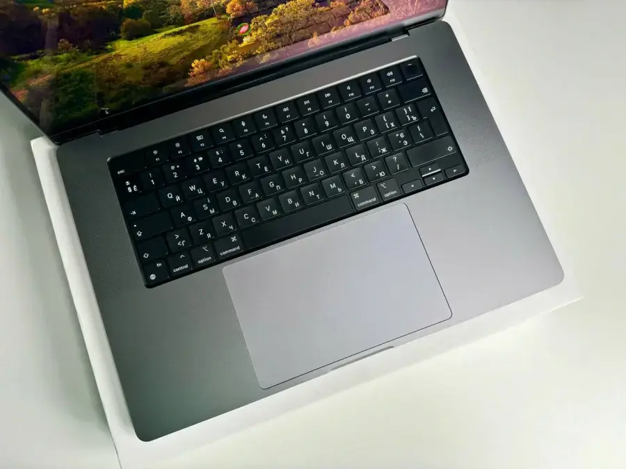 USED MacBook Pro 16" Space Gray (MK193) 2021🔋97% (Стан - 9.5/10. Комплект - Повний | гарантія - 1 міс.) - Cycle 36