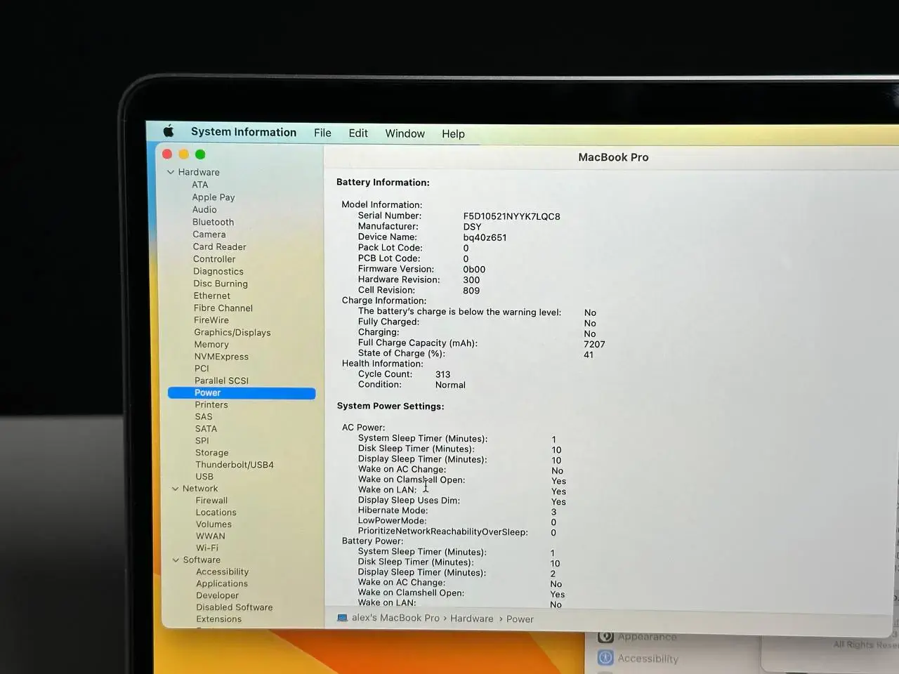 USED MacBook Pro 16" Space Gray (MVVJ2) 2019 (Стан - 9/10. Комплект - повний | гарантія - 1 міс.) - Cycle 313