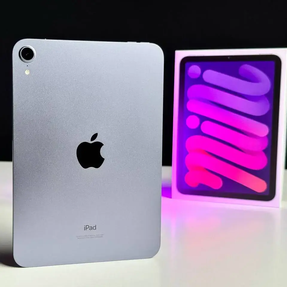USED iPad mini 6 Wi-Fi 64GB Purple (MK7R3)🔋97% (Состояние - 10/10, комплект - Полный, гарантия - 3 мес.)