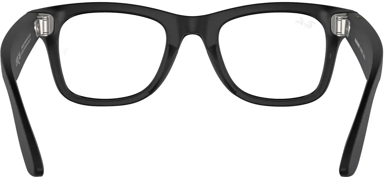 Витринные Смарт-очки Ray-Ban | Meta Wayfarer Standard - Matte Black / Clear to G-15 Green Transitions (RW4006 601SM1 50-22)