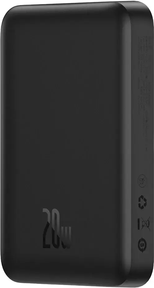Внешний аккумулятор (павербанк) Baseus Magnetic Mini Fast Charging 20W 10000mAh - Black (PPCX030001)