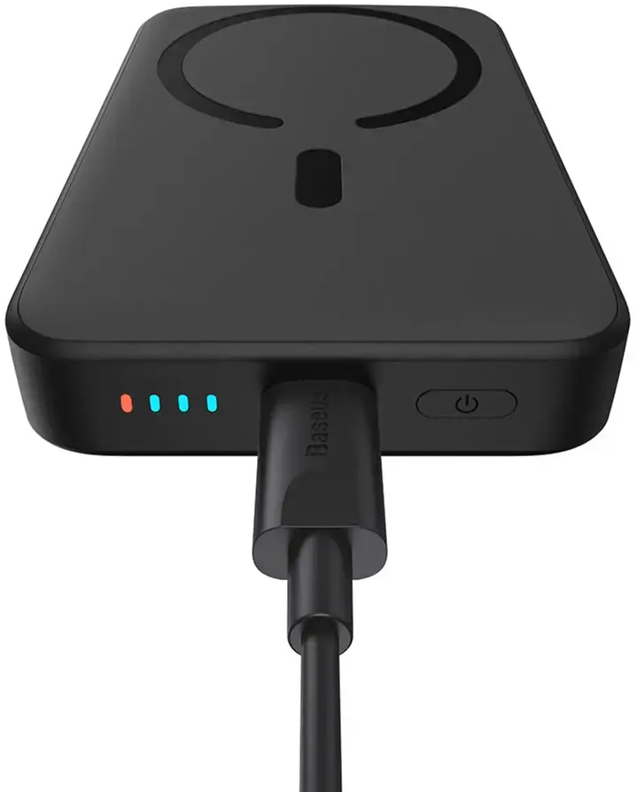 Внешний аккумулятор (павербанк) Baseus Magnetic Mini Fast Charging 20W 10000mAh - Black (PPCX030001)