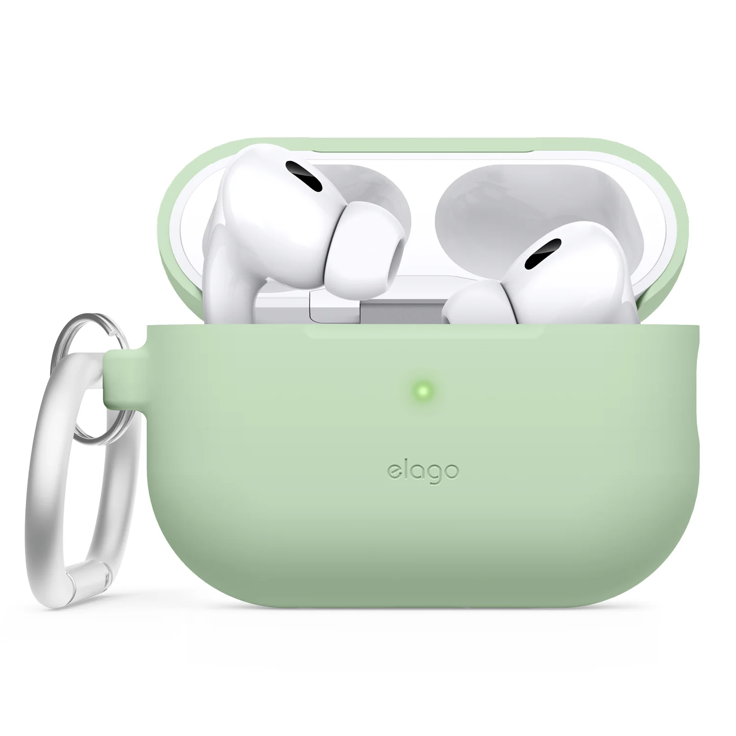 Чехол Elago Silicone Hang Case for Airpods Pro 2nd Gen - Pastel Green (EAPP2SC-HANG-PGR)