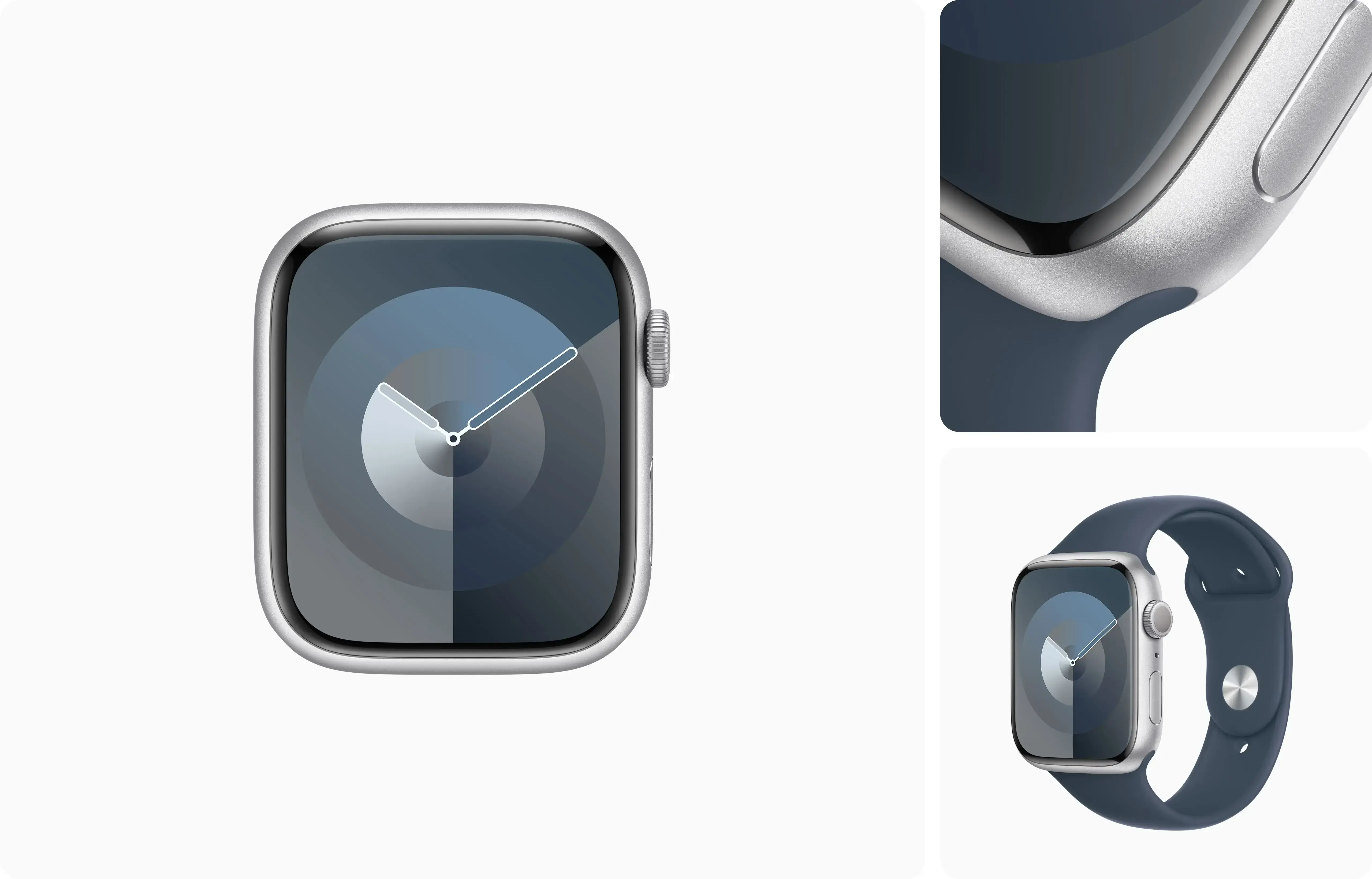 Apple Watch Series 9 GPS 41mm Silver Aluminum Case (MR9M3) - Новий запакований годинник без ремінця