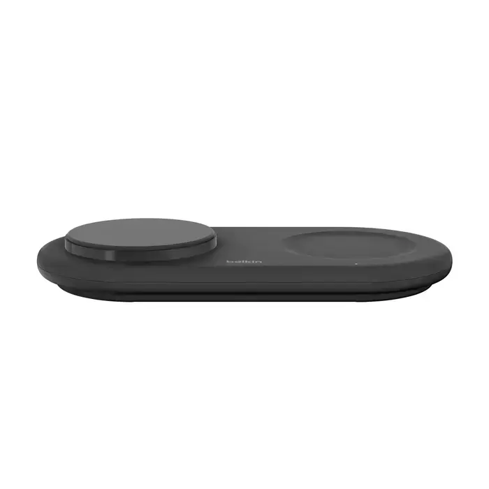Беспроводная зарядная панель Belkin BoostCharge Pro 2-in-1 Magnetic Wireless Charging Pad with Qi2 15W - Black (WIZ021ttBK)