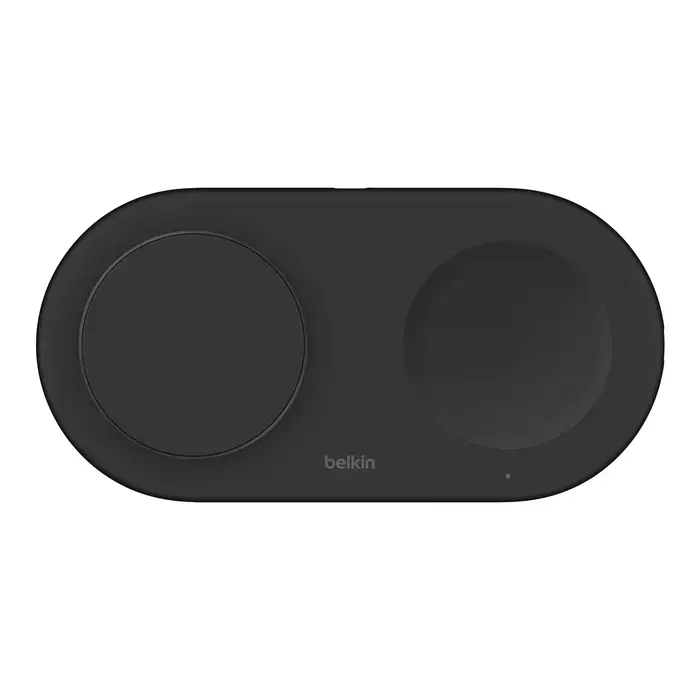 Беспроводная зарядная панель Belkin BoostCharge Pro 2-in-1 Magnetic Wireless Charging Pad with Qi2 15W - Black (WIZ021ttBK)
