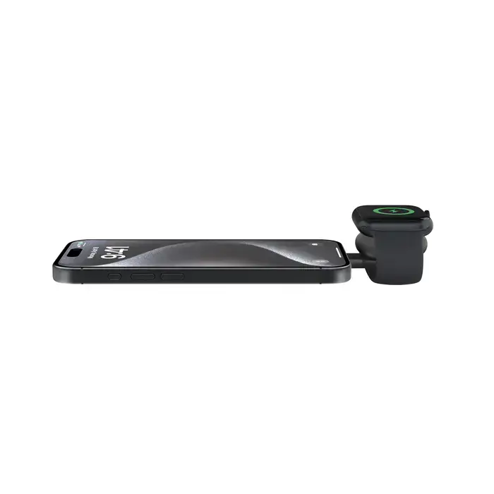 Беспроводная зарядная панель Belkin BoostCharge Pro 3-in-1 Magnetic Wireless Charging Pad with Qi2 15W - Black (WIZ022vfBK)
