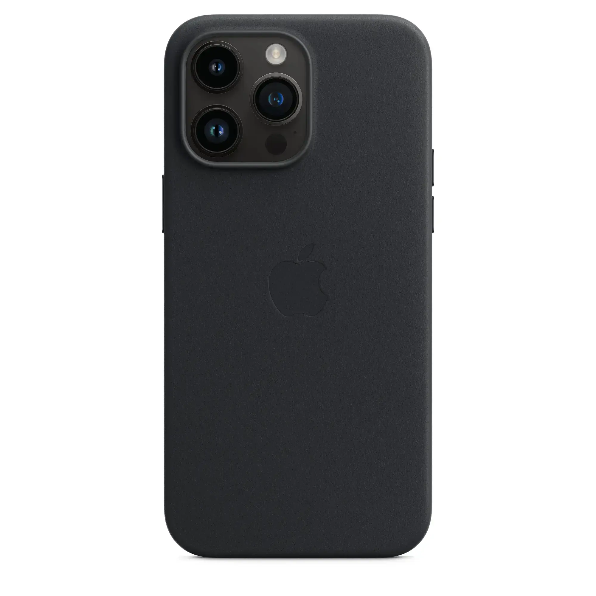 Чехол Apple iPhone 15 Pro Max Leather Case with Animation & MagSafe LUX COPY - Black
