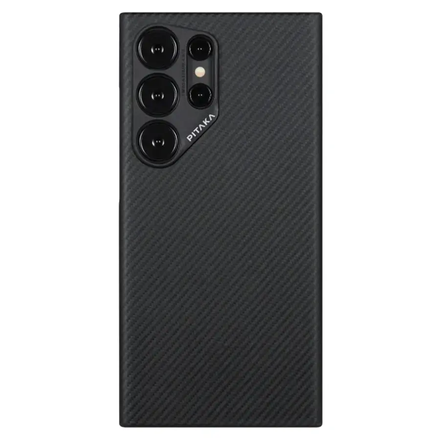 Чохол Pitaka MagEZ Case 4 Twill for Samsung Galaxy S24 Ultra - Black/Grey (KS2401U)