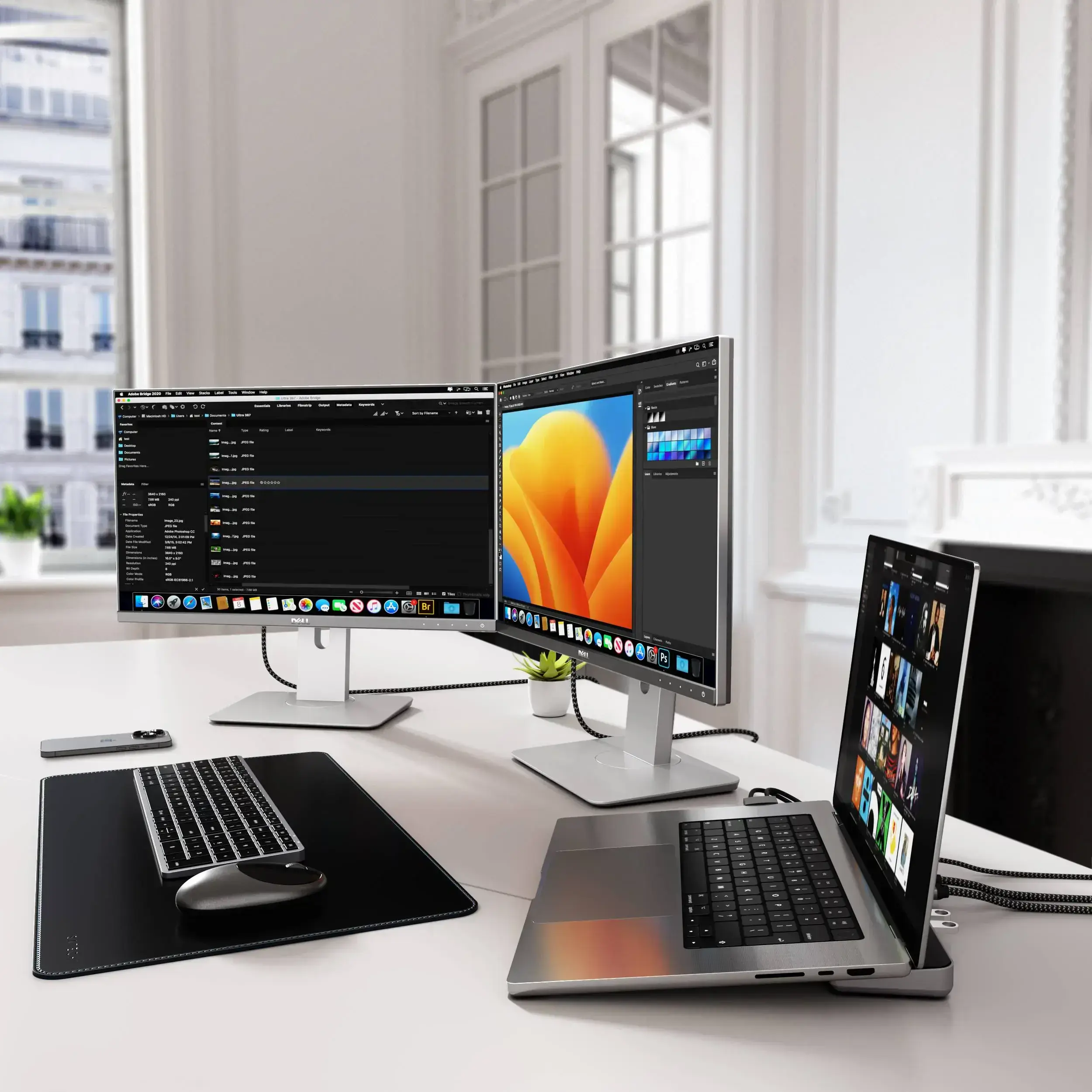 Док-станція Satechi Dual Dock Stand - Docking Station with NVMe SSD Enclosure (ST-DDSM)