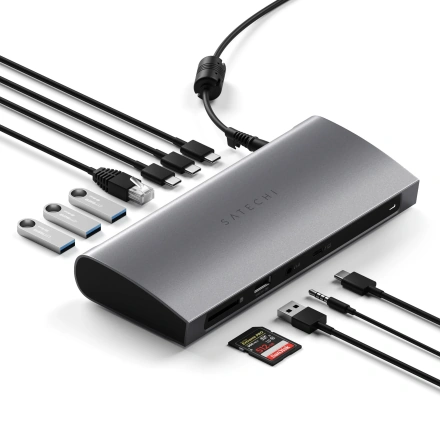 Док-станция Satechi Thunderbolt 4 Dock (ST-UCT4DM)